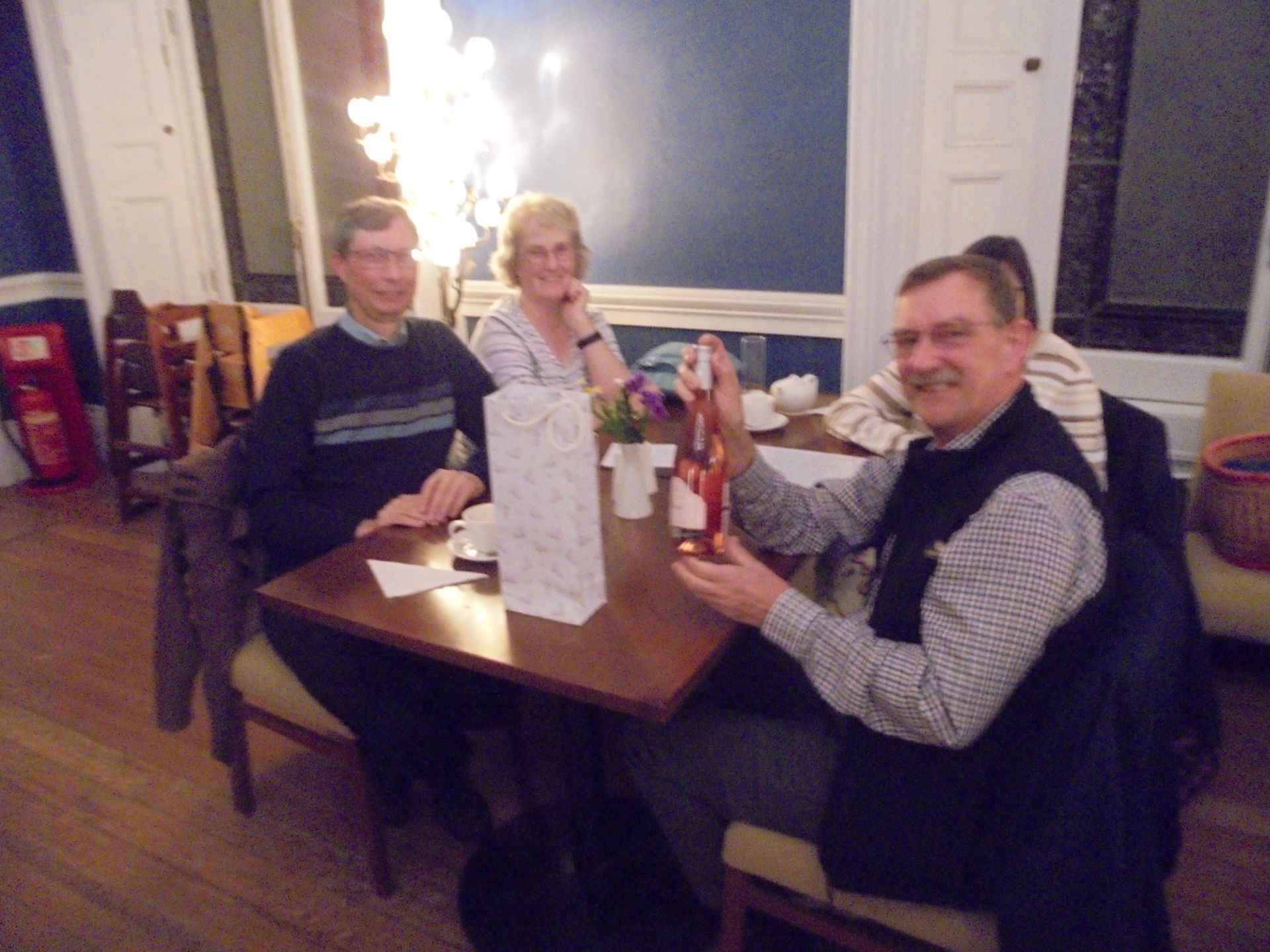 Winners of the Table Questions and the Overall winners cup